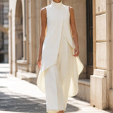 Catarina - Egyrészes ruha elegáns eséssel