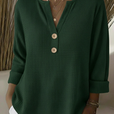 Lucinda™ | Henley Gombos Felső