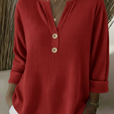 Lucinda™ | Henley Gombos Felső