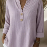 Lucinda™ | Henley Gombos Felső