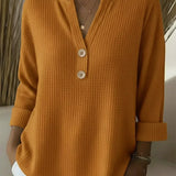 Lucinda™ | Henley Gombos Felső