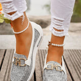 Daniella | Platform cipő csattal