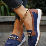 Daniella | Platform cipő csattal